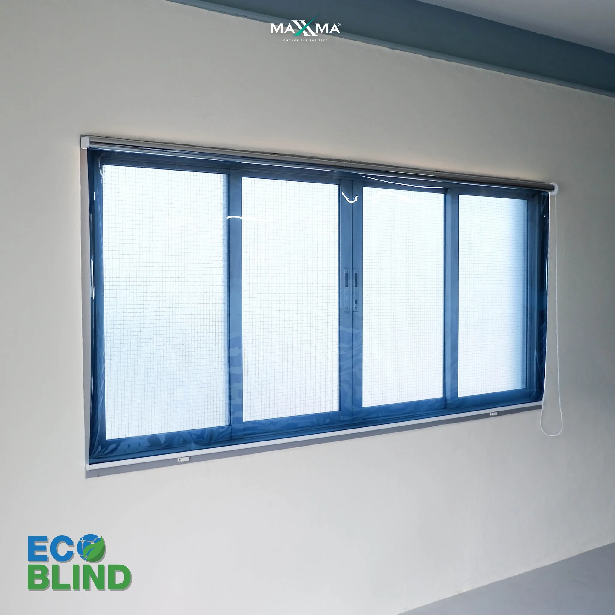 งานม่านฟิล์ม Eco Blind สำหรับพื้นที่พักอาศัย