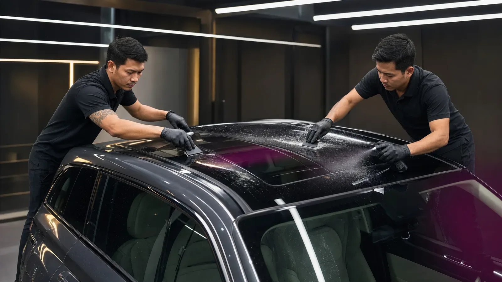 ฟิล์มใสกันรอย Clear Guard Sunroof