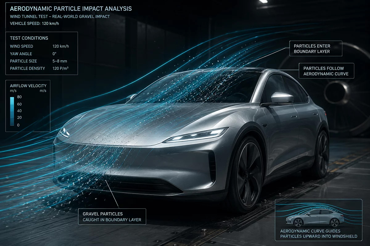 Sleek EV Front Profile