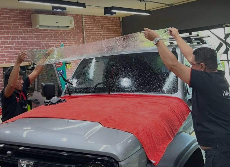 ฟิล์มใสกันรอย Clear Guard Windshield