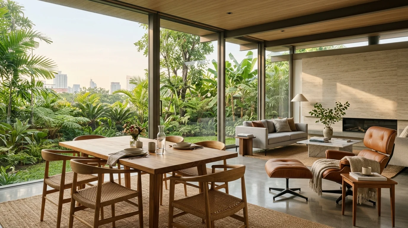 Luminous Aesthetics Without Fading Memories: Preserving Furniture and Art in Glass Homes | MAXXMA