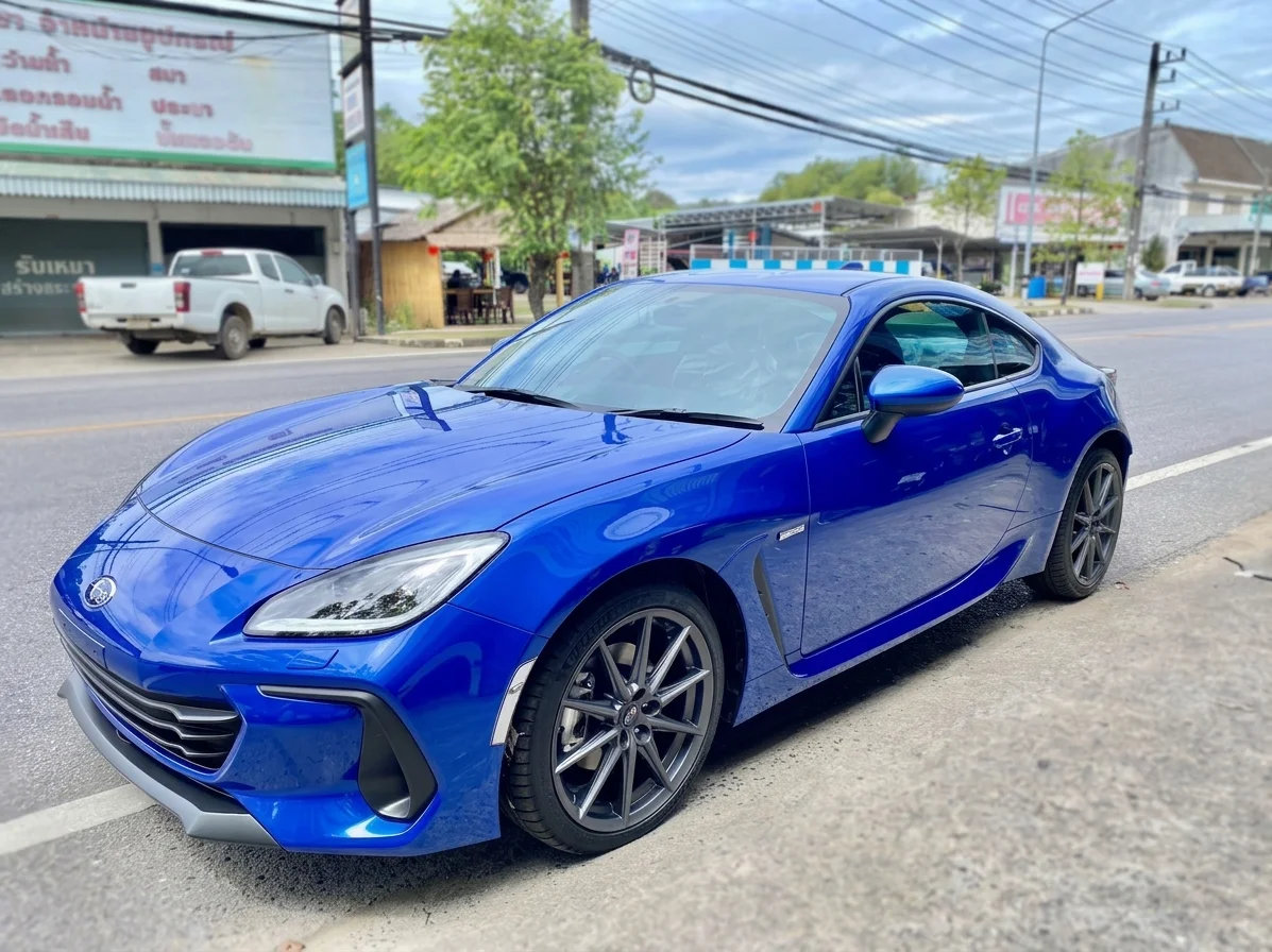 ผลงานติดตั้ง Subaru BRZ ติดฟิล์ม Polarized ศูนย์เอกประดับยนต์