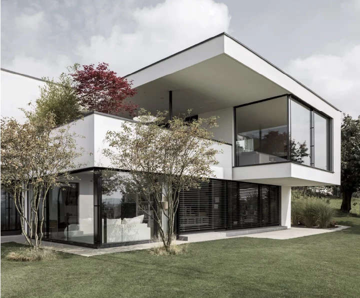 บ้านเดี่ยวด้านนอก